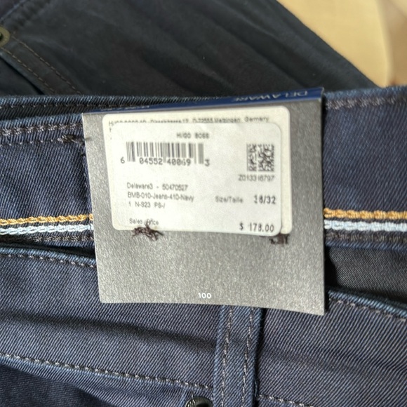 NWT BOSS Delaware Slim Fit 36x32 jeanss - Picture 2 of 2